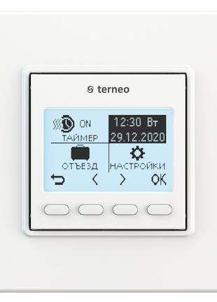 Терморегулятор Terneo PRO Белый - настенный программируемый дл...