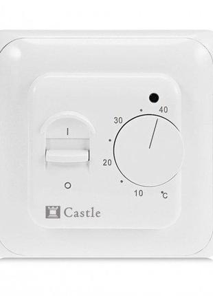 Терморегулятор Castle М5.16 Белый - настенный для теплого пола