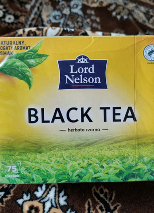 Чай lord nelson black tea с Европы