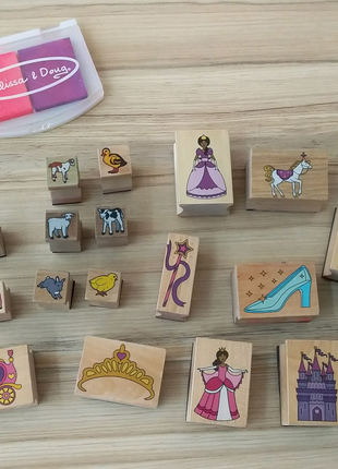 Набір штампів Melissa & Doug Принцеси