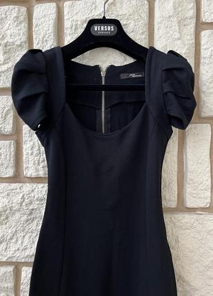 Изысканное платье коктейльное xs черное jane norman 34 32