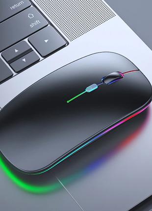 Мышка Wireless Mouse RGB беспроводная