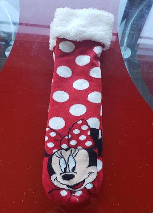 Disney домашние тапочки носки сапожки 17.5-19.5см 28-29-30-31 ...