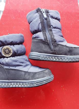 Сlibee Румунія дитячі зимові чоботи термо-сап'яті дутики дівчи...