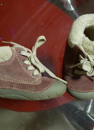 Bama демісезонні черевики шкіряні для перших кроків дівчинці 1...