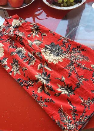 Joules вельветовое платье на подкладке 5-6 л 110-116 см красно...
