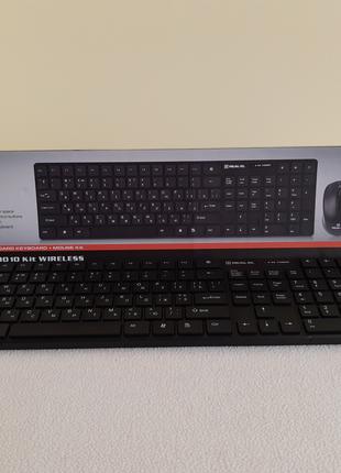 Клавіатура бездротова Real-EL Comfort 9010