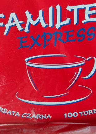 Famil tea express чай чорний з Європи