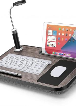 Стіл для ноутбука з підсвіткою і килимком для миші multi funct...