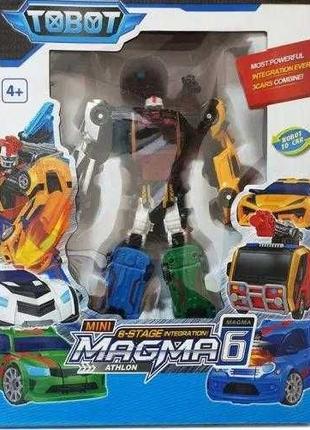 Робот-трансформер 6 в 1 "Тобот: Magma 6"