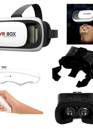 Очки виртуальной реальности VR BOX 2.0 PRO 3D c пультом в пода...