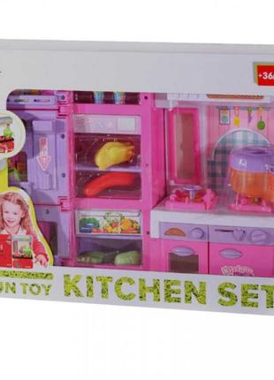 Мебель XS-14012 кухня, холодильник, плита, продукты