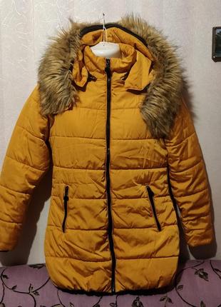 Куртка пальто зимнее (пог-46 см)