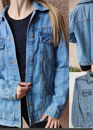 Джинсова куртка oversize denim co