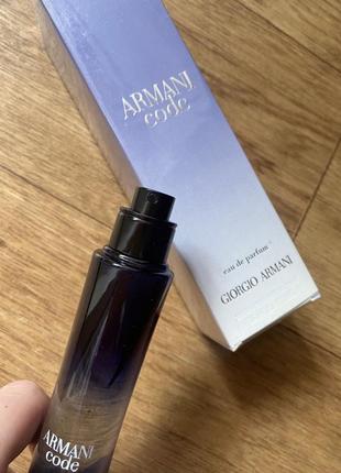 Armani code оригінал  75ml