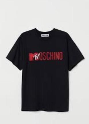 Moschino mtv h&m футболка р l оригинал