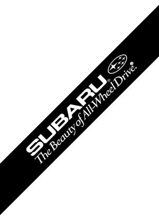Cолнцезащитная наклейка на лобовое стекло SUBARU 2