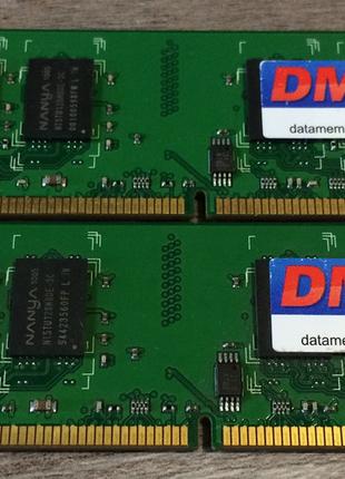 Комплект на 4GB (2 x 2GB) DDR2 667 MHz PC2 5300U 2Rx8 (Intel/A...