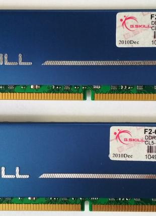 Комплект на 4GB (2x2GB) DDR2 800MHz G.Skill PC2 6400U CL5 RAM ...