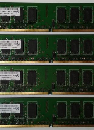 8GB 4*2GB DDR2 RAM PC2 6400U 800 Micron Оперативна пам'ять