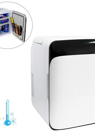 Міні холодильник для автомобіля "Cooler box" Білий, авто холод...