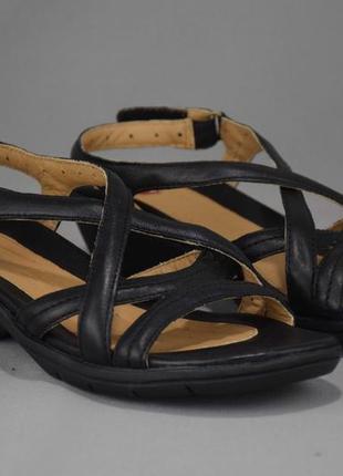 Clarks unstructured босоножки сандалии женские кожаные. камбод...
