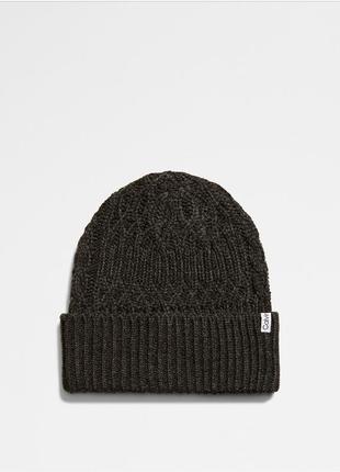 Новая зимняя шапка calvin klein ( ck gunmetal knit cuff beanie...