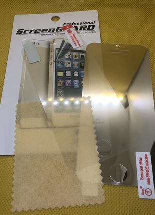 Комплект защитных плёнок для iPhone SE 2016 (5s, 5)