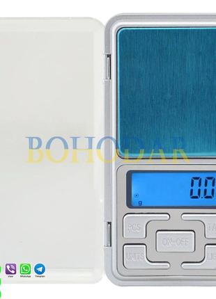 Ваги ювелірні DOMOTEC MS-1724C 500 грам 0.1 LCD точные Польша!