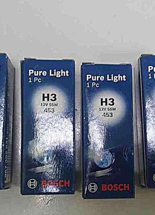 Лампы для автомобилей Б/У Лампа Bosch Pure Light H3 12V 55 W