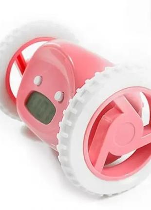 Будильник тікає на коліщатках Будильник Clocky Run Pink/Рожевий