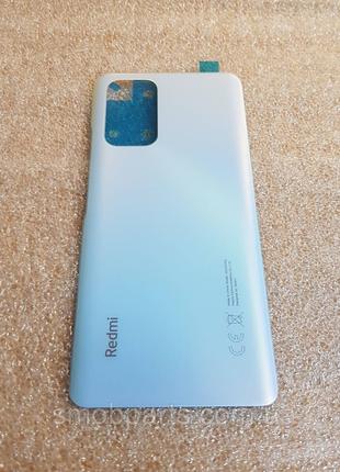 Задняя крышка для Xiaomi Redmi Note 10 Pro голубая (Glacier Bl...