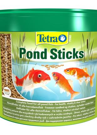 Корм Tetra Pond Sticks для всех прудовых рыб в виде палочек 10л