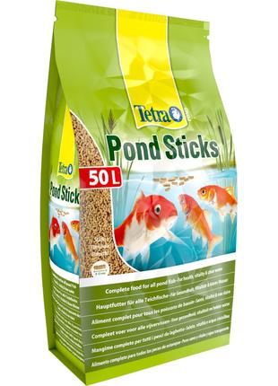 Корм Tetra Pond Sticks для всех прудовых рыб в виде палочек 50л
