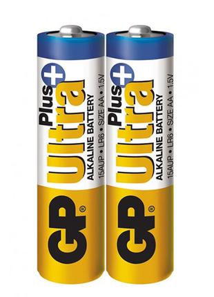 Батарейка пальчик GP Ultra Plus Alkaline 1.5V(Алкалиновые) LR6...