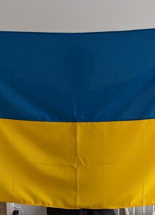 Прапор України Прапорець габардин 90 см х 140 см