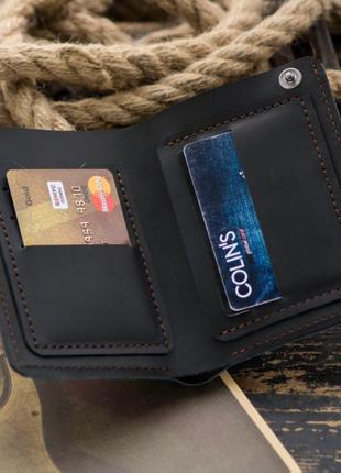 Чоловіче портмоне гаманець гаманець SHELEN - Brutto, Black