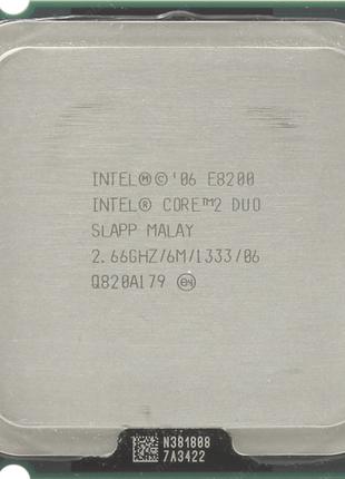 Процессор Intel Core 2 Duo E8200 2.66GHz/6M/1333 (SLAPP) s775,...