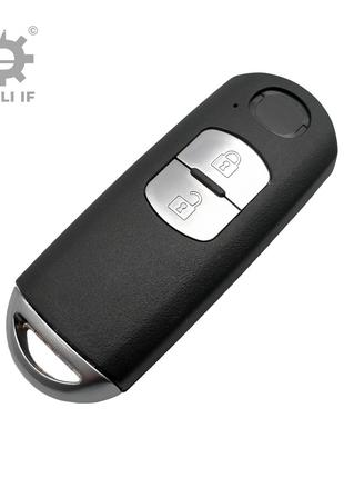 Смарт ключ брелок заготовка ключа CX-5 Mazda 2 кнопки SKE13E01...