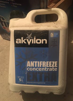 Антифриз AKVILON Antifreeze EXTRA Concentrate синий 5 кг
