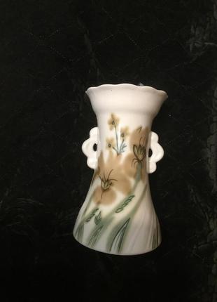 Фарфоровая ваза фарфор с рисунком ссср
