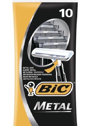 Bic Metal Бик Металл одноразовые станки 10 шт.