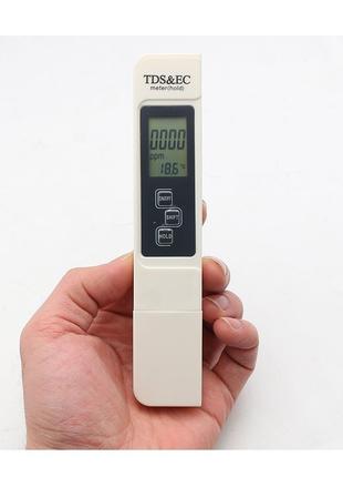 Электронный тестер для проверки качества воды TDS и ES