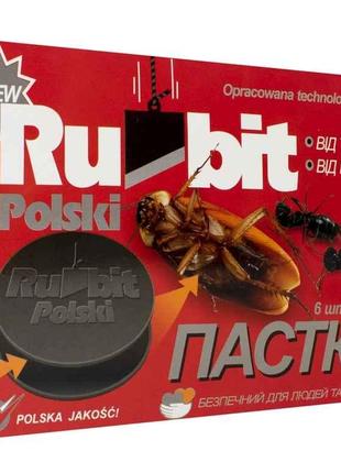 Пастка від тарганів та мурах Rubit Polski 6шт ТМ GLOBAL