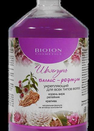 Шампунь баланс-формула укрепляющий для всех типов волос "корен...