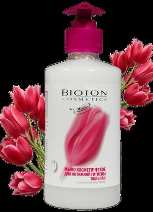Мыло косметическое для интимной гигиены "Тюльпан", 300 мл. Биотон