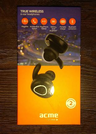 Наушники Acme BH406 Bluetooth TWS Earphones