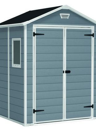 Садовий пластиковий будиночок MANOR 6x5 DD Keter