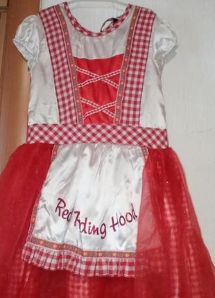 Игровой костюм❤️❤️ красной шапочки для девочки 5-6 лет юбка