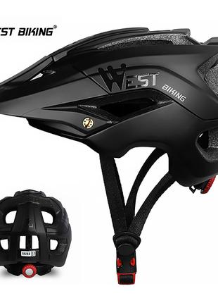 Шлем West Biking чёрный
